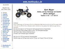 Tablet Screenshot of monkeydax.de